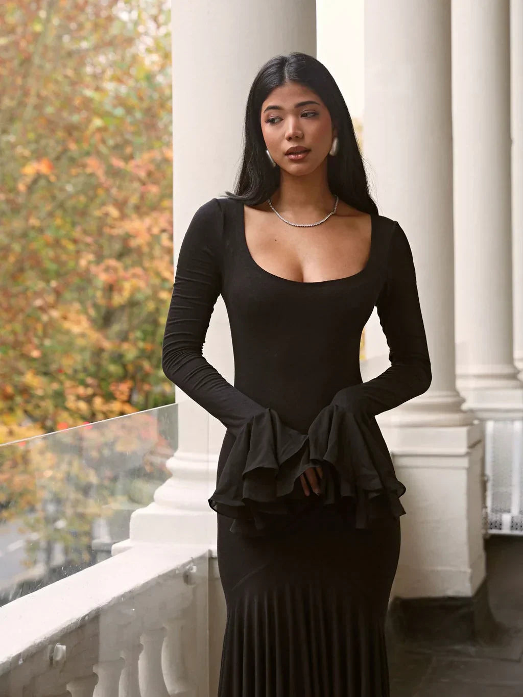 "Belle" Maxikleid