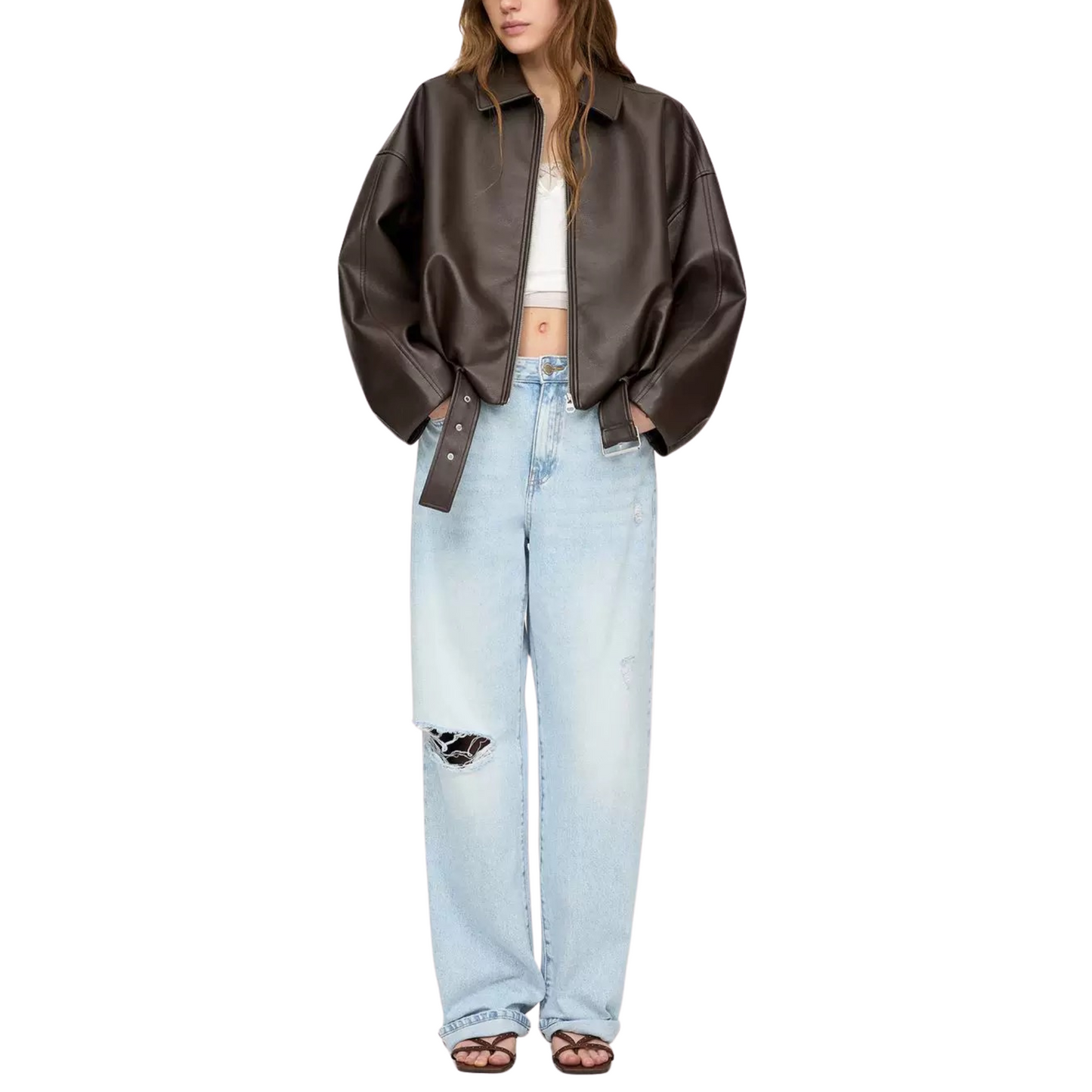 "Liana" Lederjacke