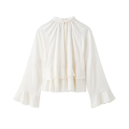 "Boho" Rüschenbluse