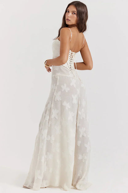 "Flora" Maxikleid