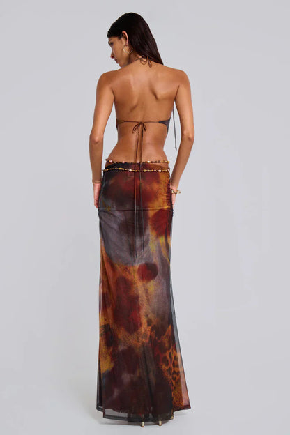 "Jungle" Maxikleid