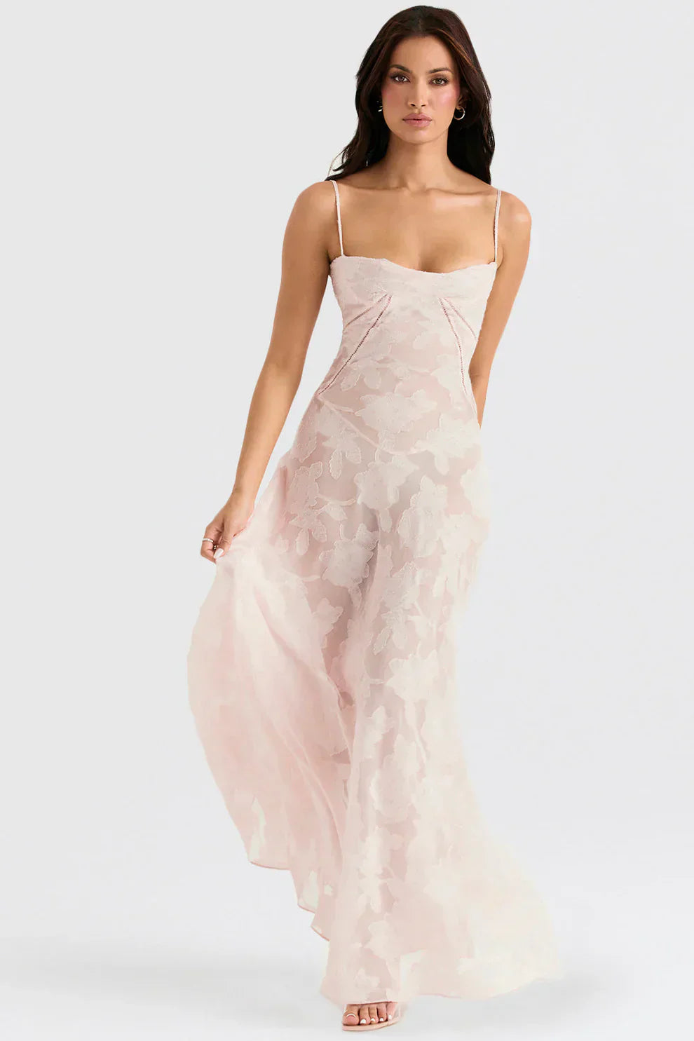"Flora" Maxikleid