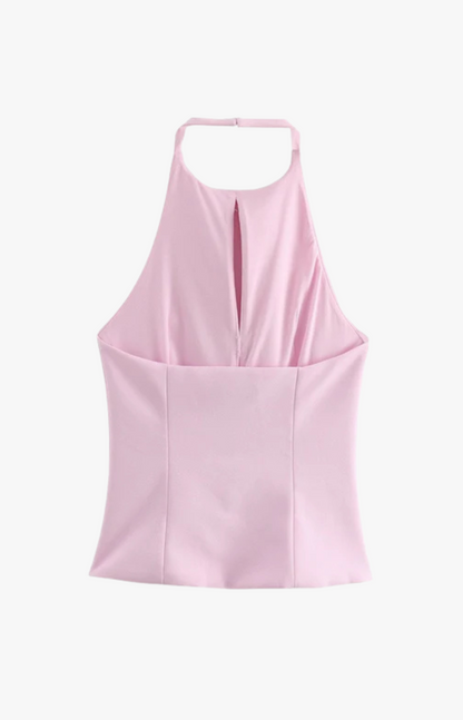 "Bonnie" Top mit Schleifen