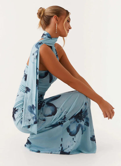 "Oceana" Maxikleid