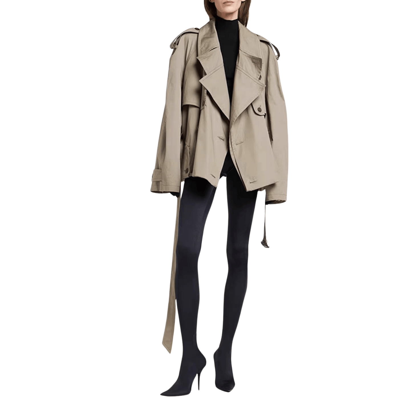 "Payton" Oversized Trenchcoat