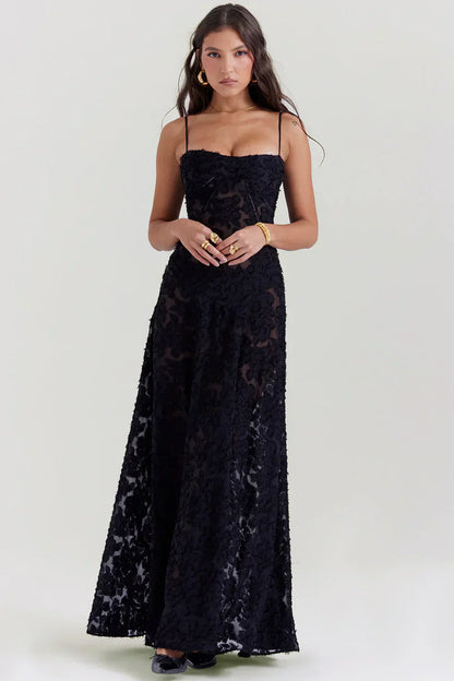 "Flora" Maxikleid