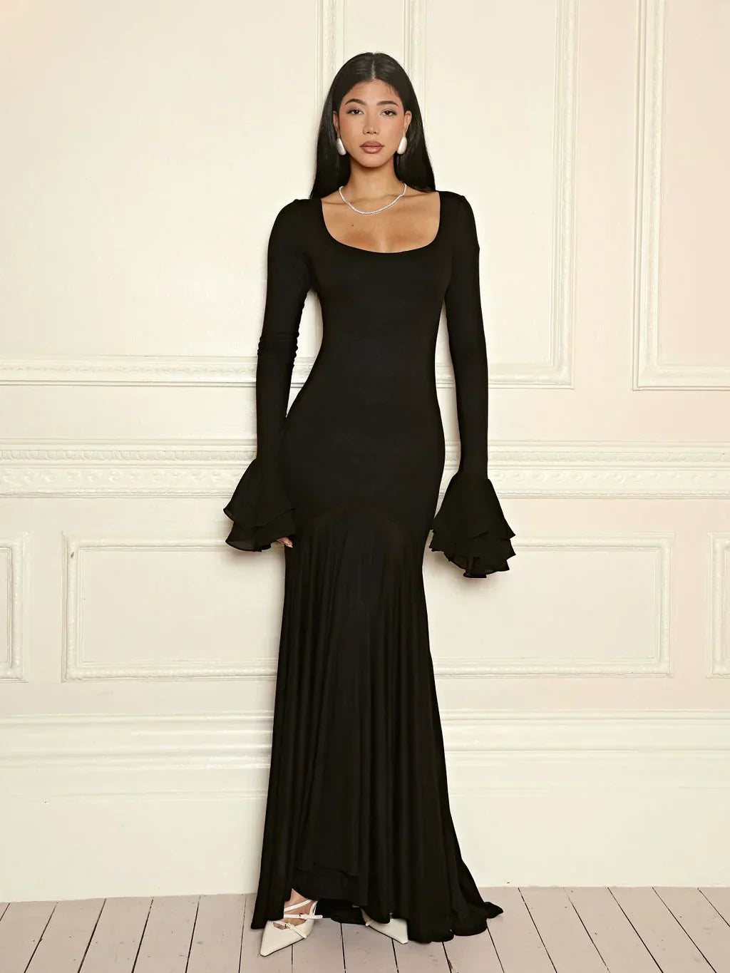 "Belle" Maxikleid
