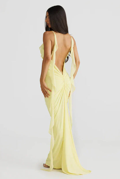 "Sunflower" Maxikleid